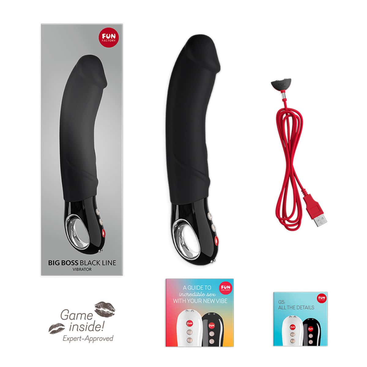 Buy a Fun Factory Big Boss  Black Line vibrator.