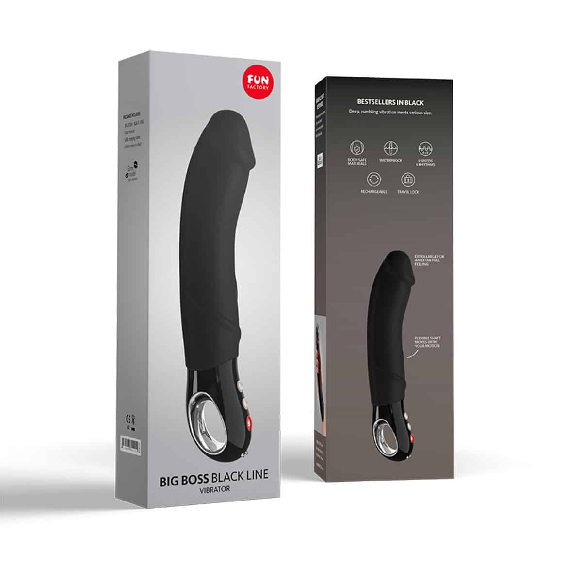 Buy a Fun Factory Big Boss  Black Line vibrator.