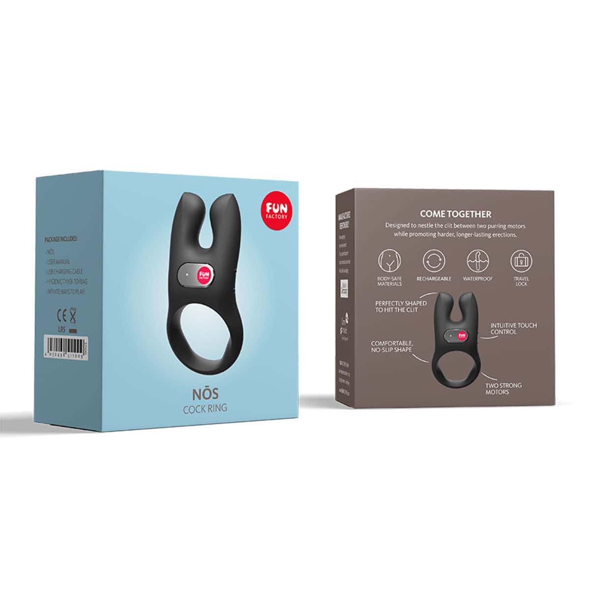 Buy a Fun Factory NOS C-Ring  Black vibrator.