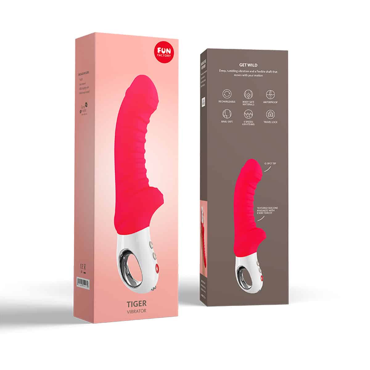 Buy a Fun Factory Tiger  India Red vibrator.