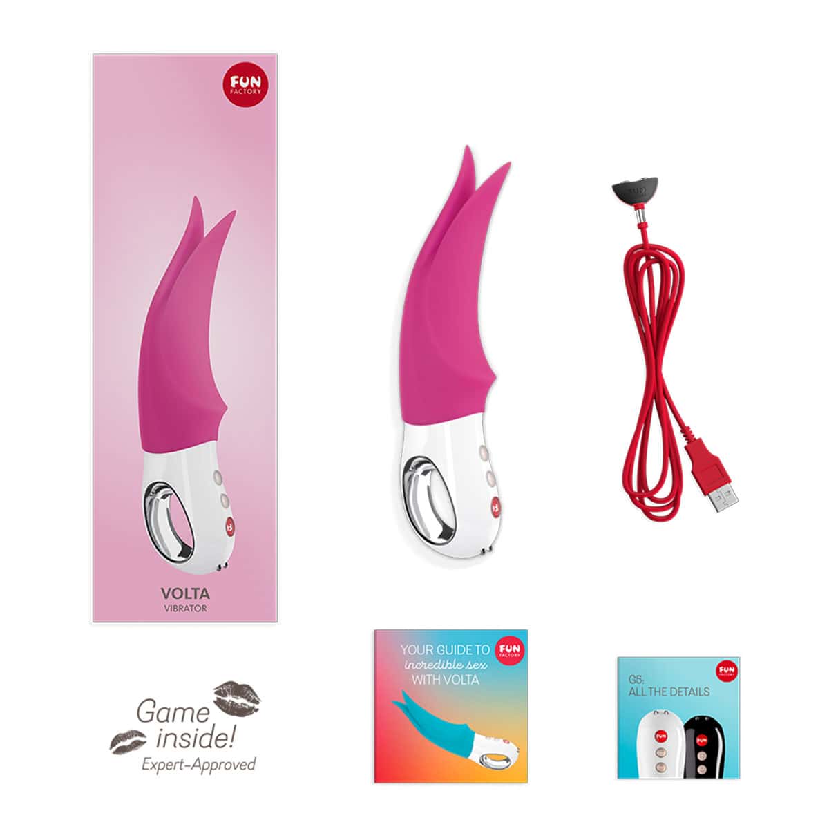 Buy a Fun Factory Volta  Blackberry vibrator.