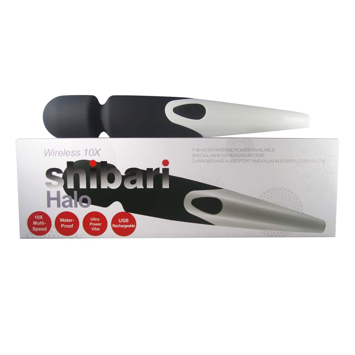 Buy a Halo Wand 10x Black vibrator.