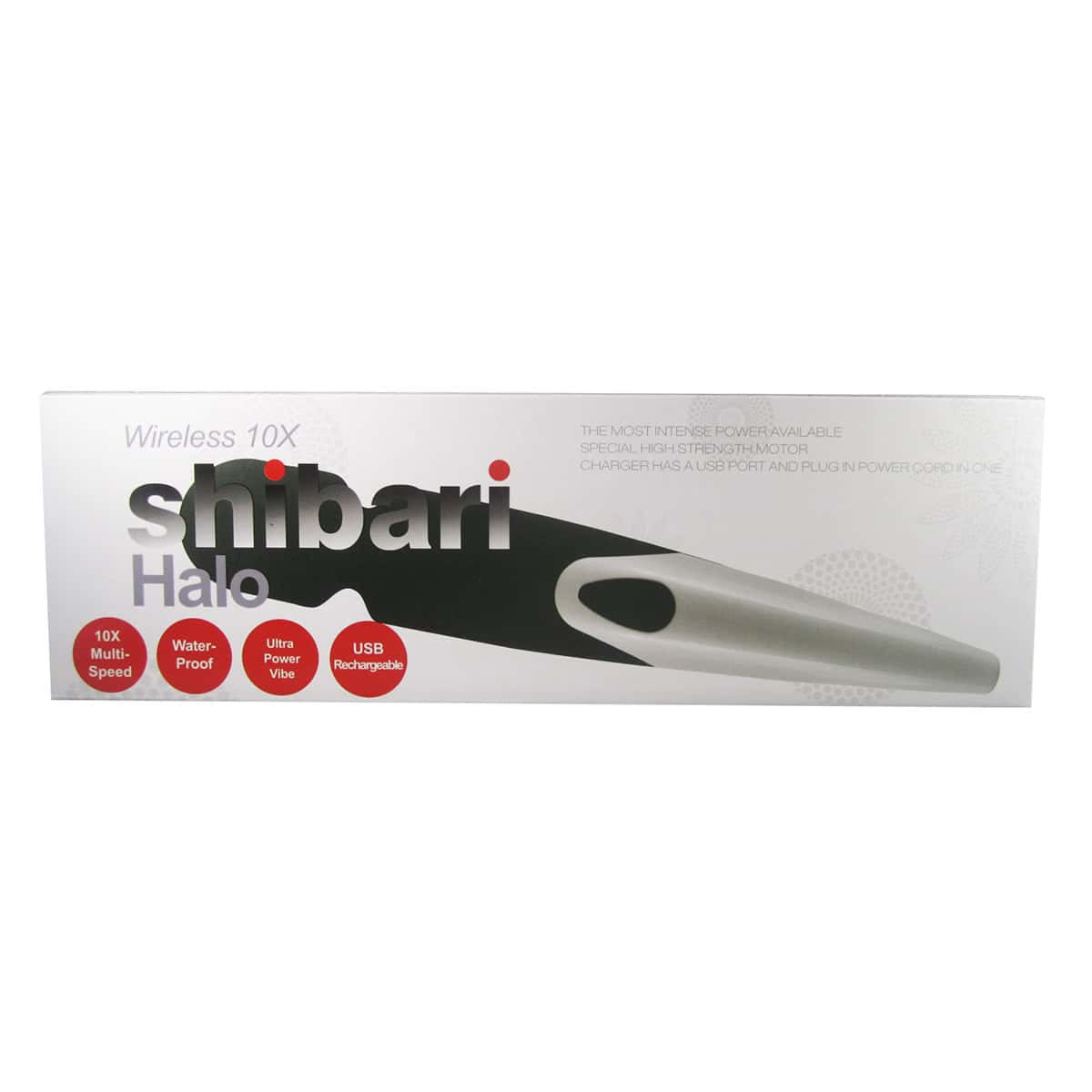Buy a Halo Wand 10x Black vibrator.