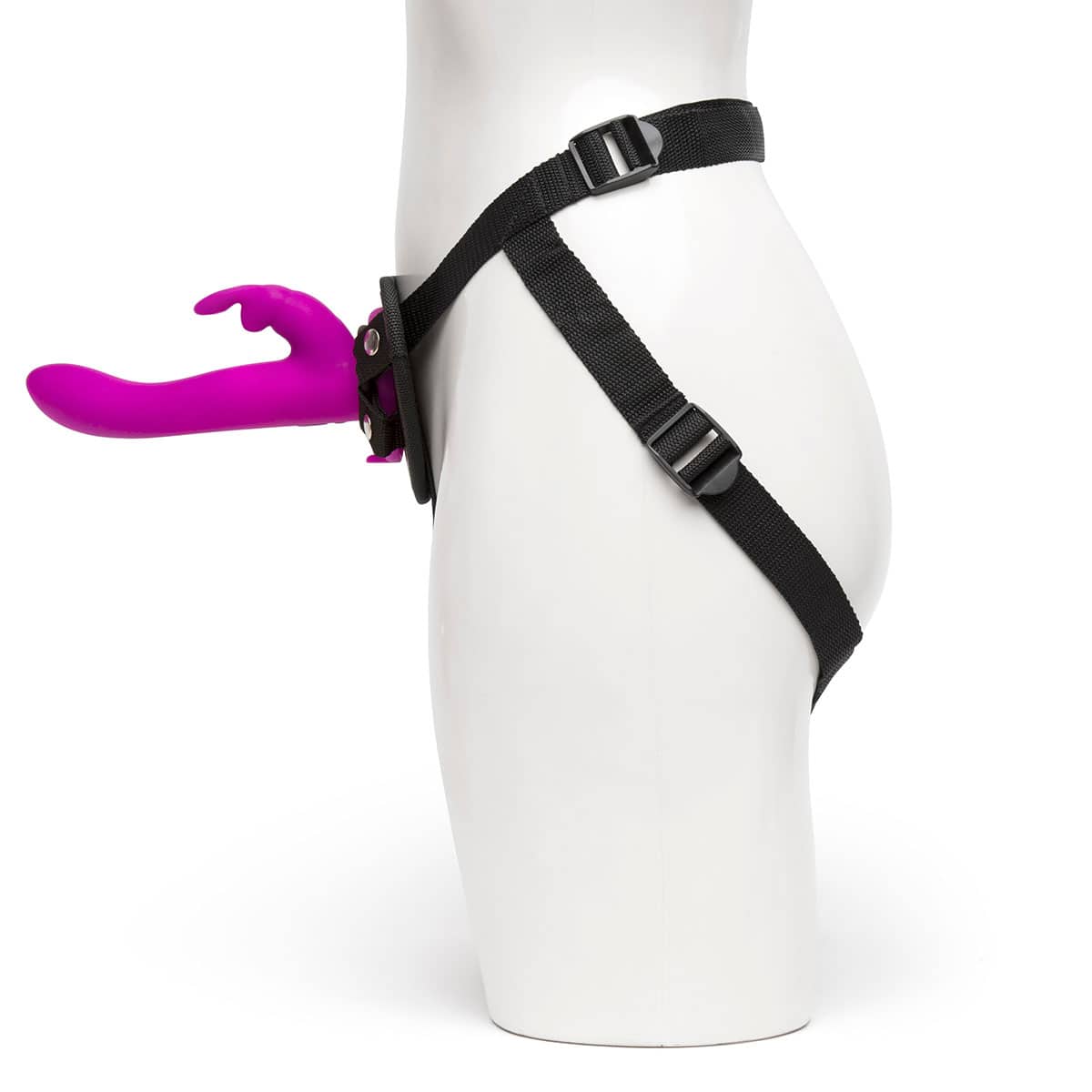Buy a Happy Rabbit StrapOn Kit  Purple vibrator.