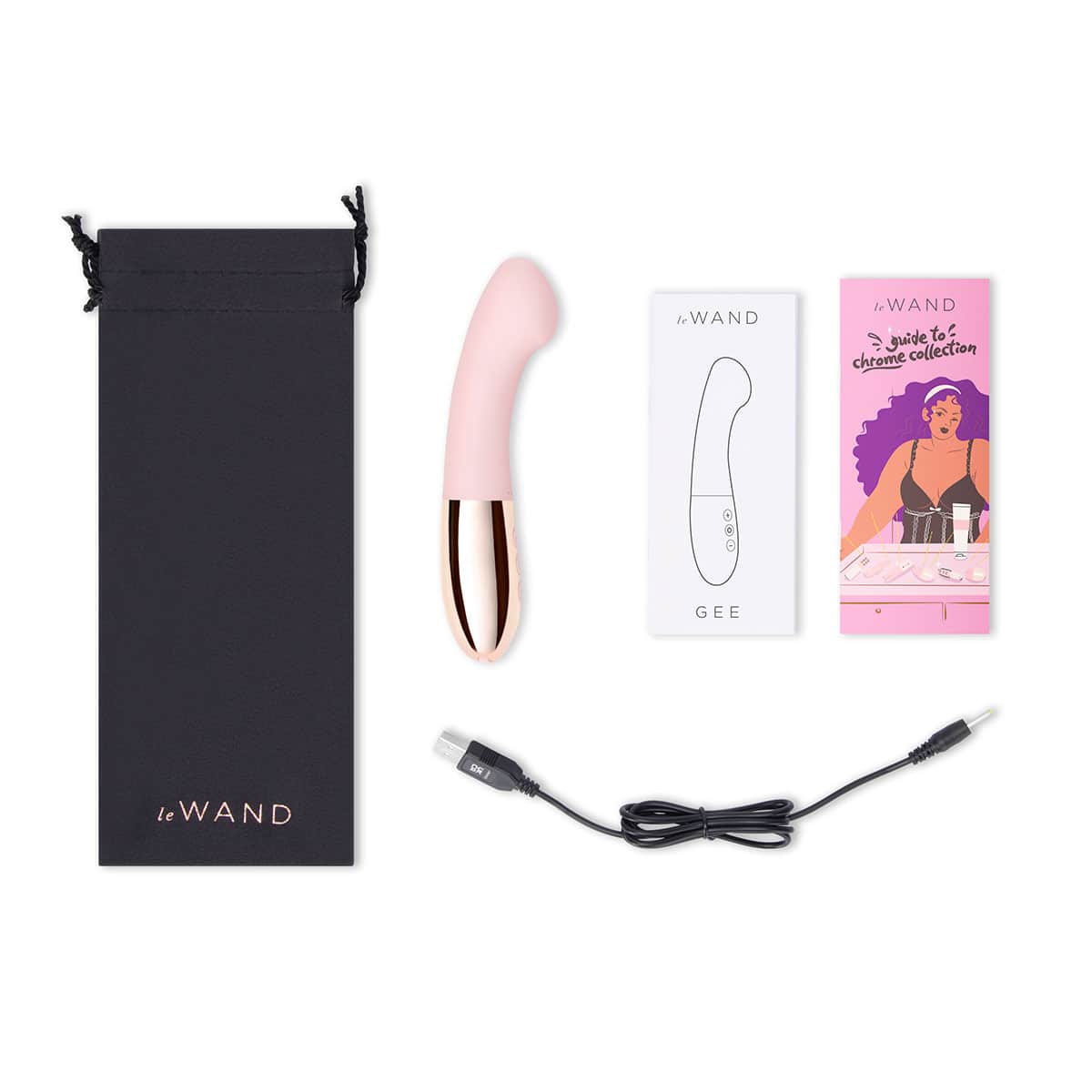 Buy a Le Wand Gee  Rose Gold vibrator.