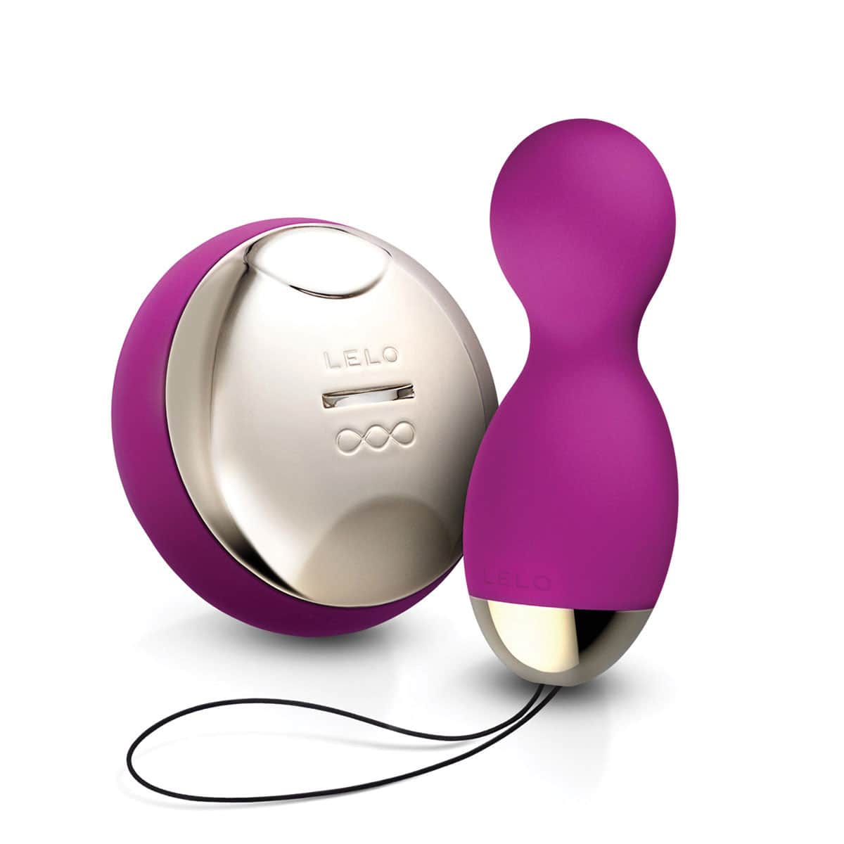Buy LELO Hula Beads Deep Rose kegel exercise device for pelvic floor muscle strengthening.