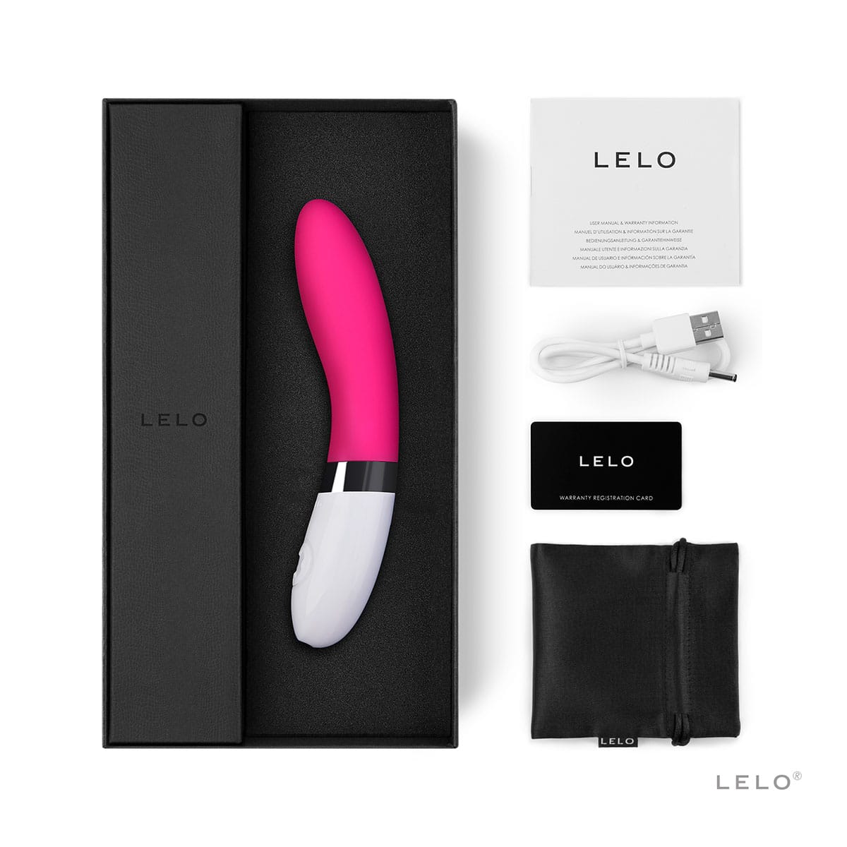 Buy a LELO Liv 2  Cerise vibrator.
