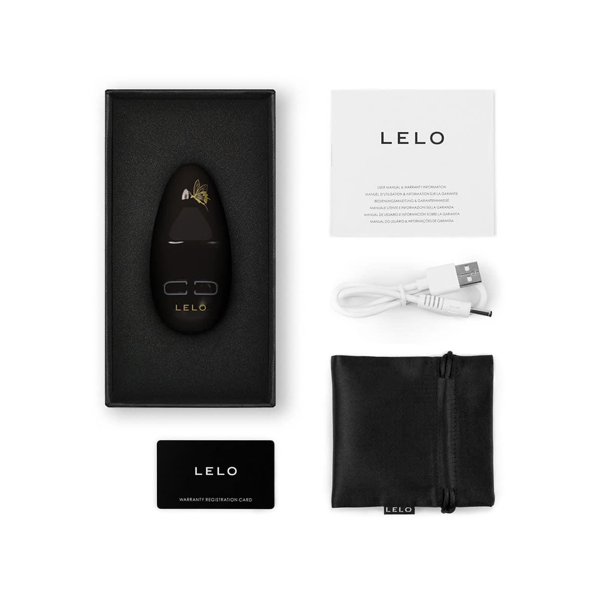 Buy a LELO Nea 3  Pitch Black vibrator.