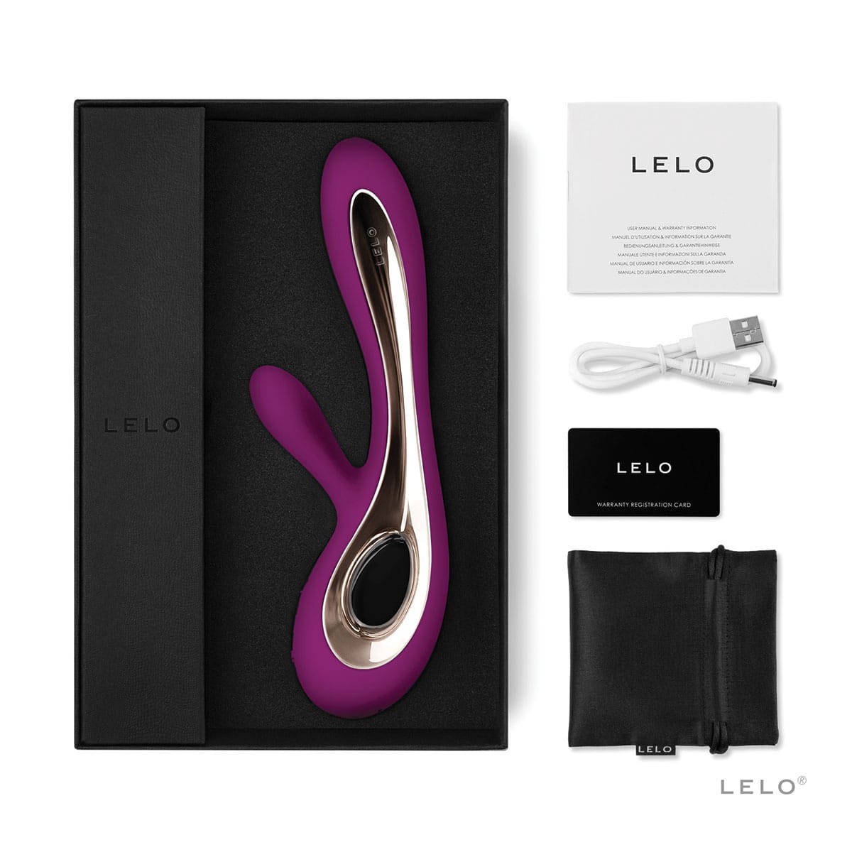 Buy a LELO Soraya 2  Deep Rose vibrator.