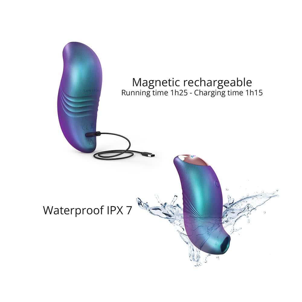 Buy a Love to Love Believer Iridescent Turquoise vibrator.