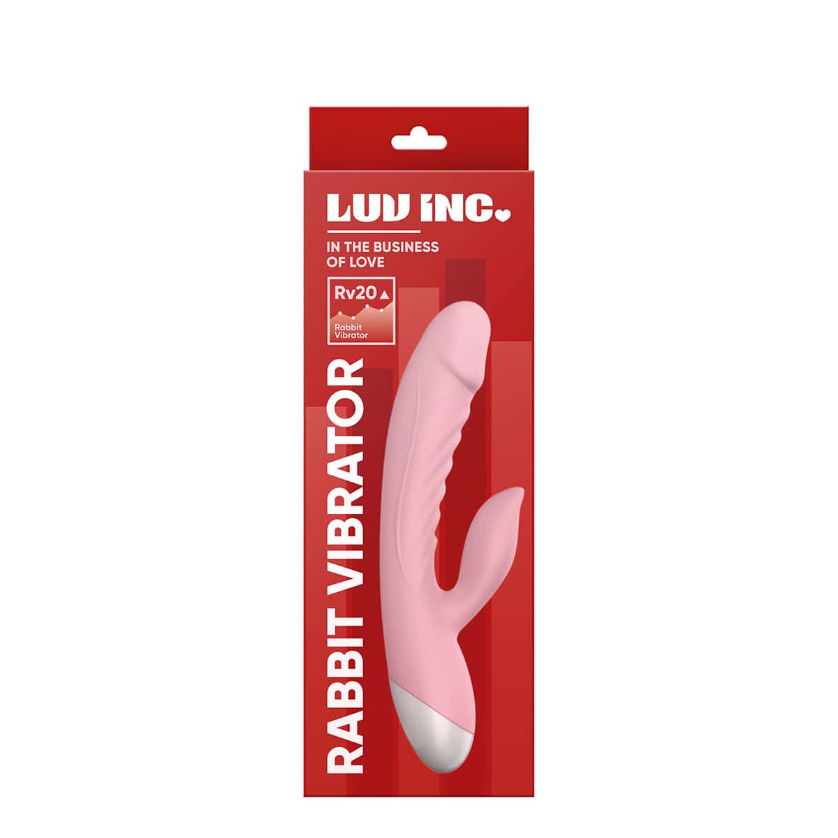 Buy a Luv Inc Rabbit Vibrator  Pink vibrator.