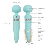 Buy a Pillow Talk Sultry Wand  Teal vibrator.