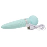Buy a Pillow Talk Sultry Wand  Teal vibrator.