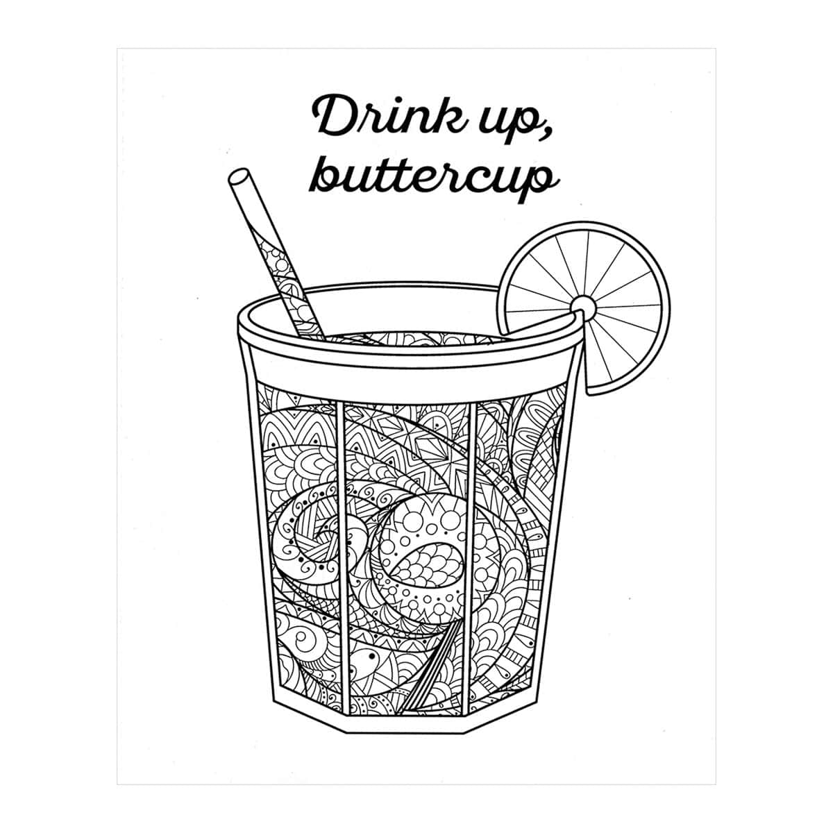 Buy Positive Sh*t to Color Yourself Happy Cheer the F*ck Up Coloring Book book for her.