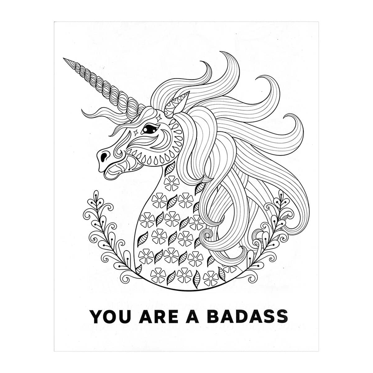 Buy Positive Sh*t to Color Yourself Happy Cheer the F*ck Up Coloring Book book for her.