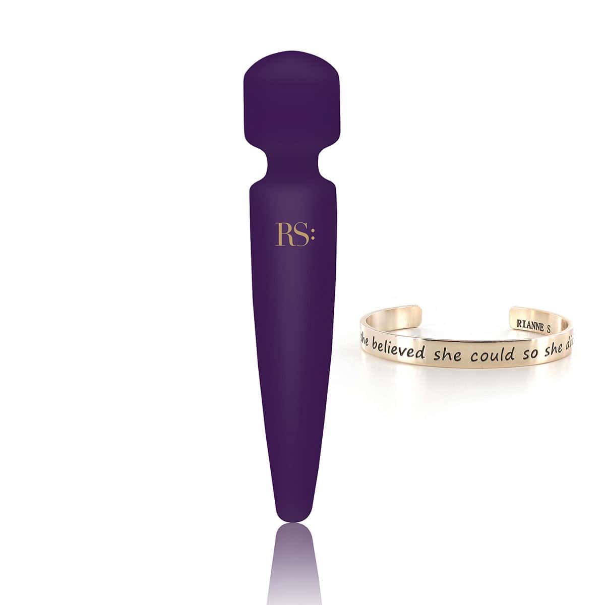 Buy a Rianne S Bella Wand  Purple vibrator.