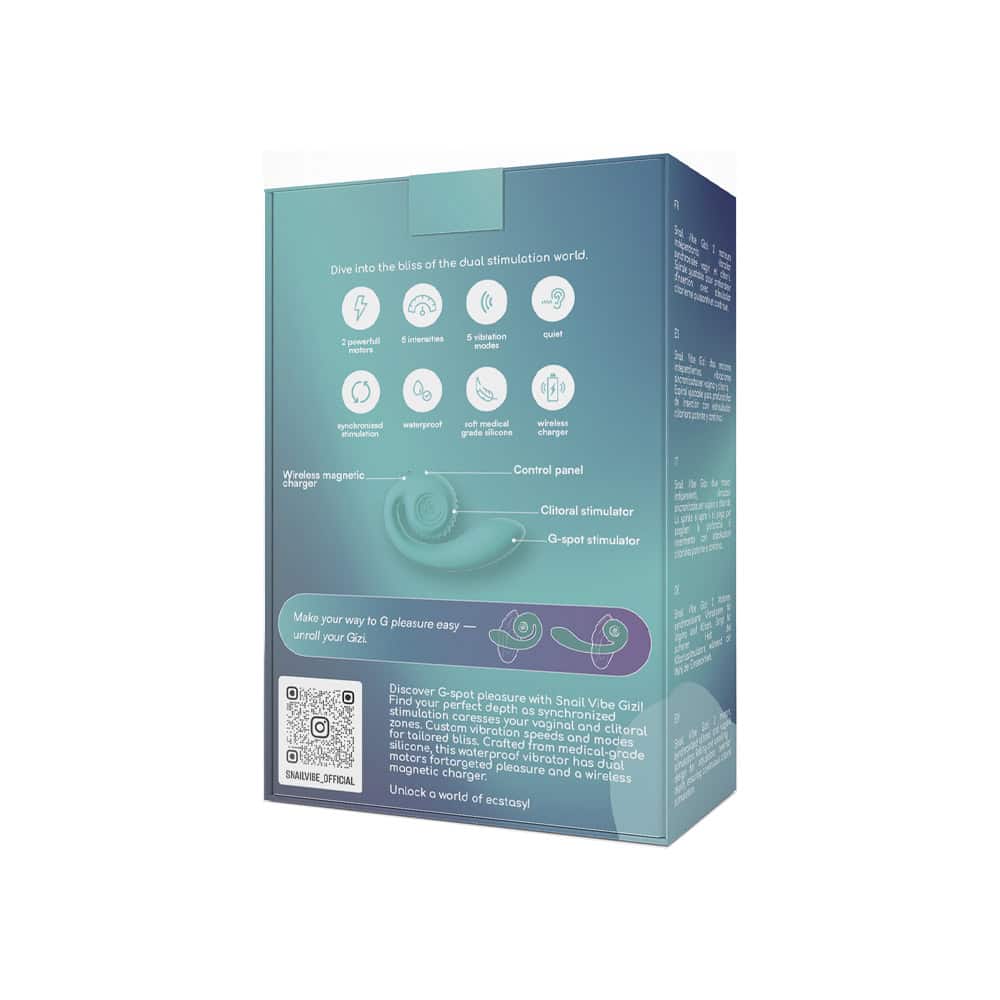 Buy a Snail Vibe GiziTiffany vibrator.