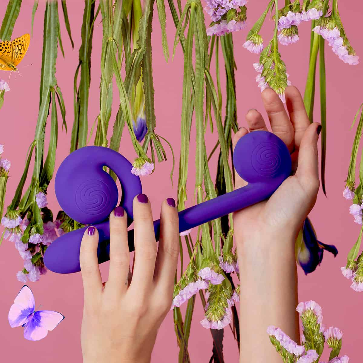 Buy a Snail Vibe  Purple vibrator.
