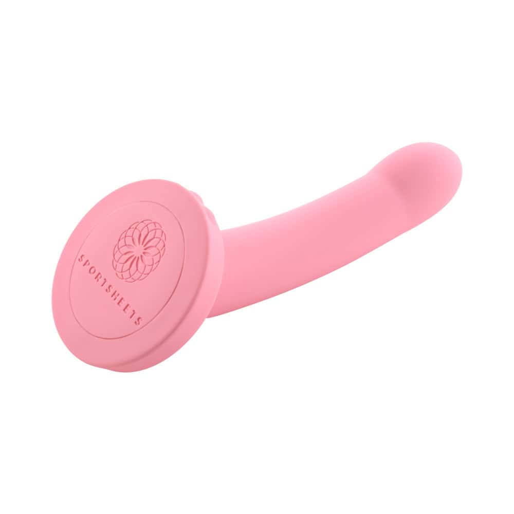 Buy a Sportsheets Merge Collection Daze Rechargeable 7 in. Silicone Vibrating Dildo Pink vibrator.