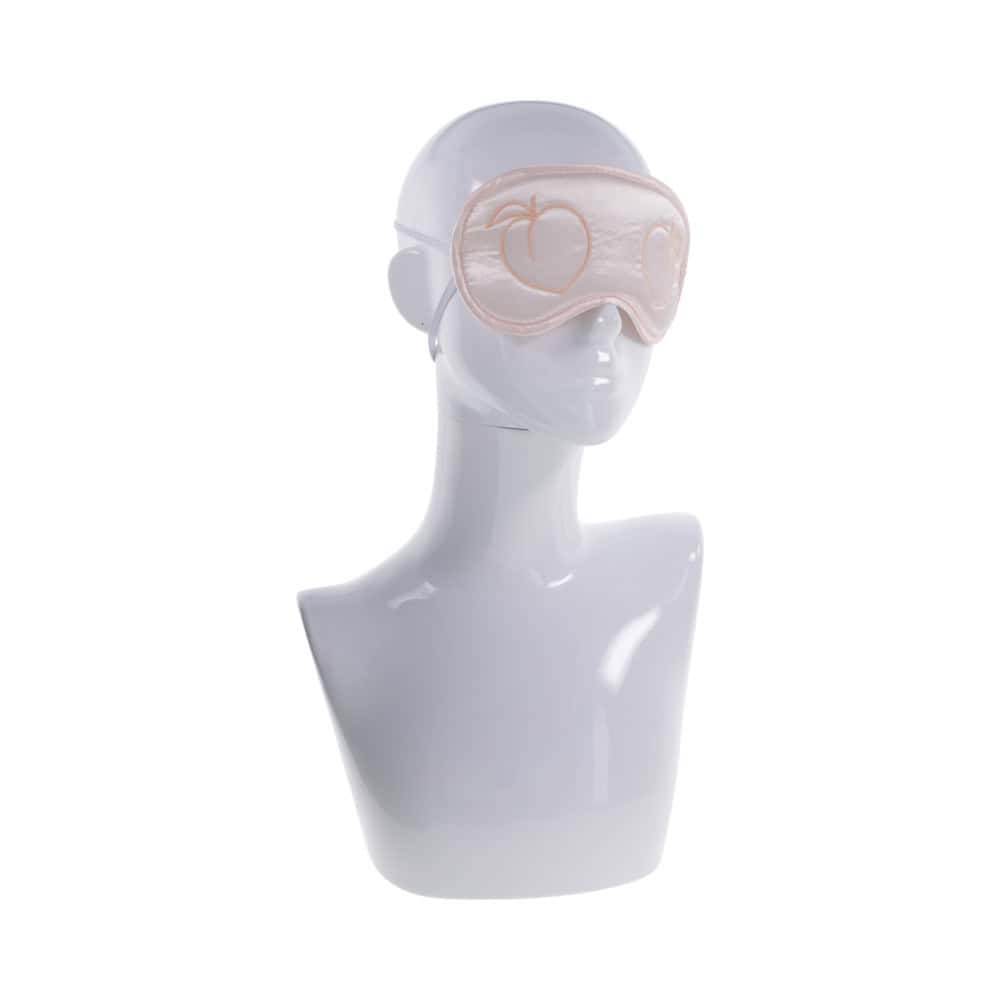Buy  Sportsheets Sex   and  Mischief Peaches n CreaMe Blindfold book for her.