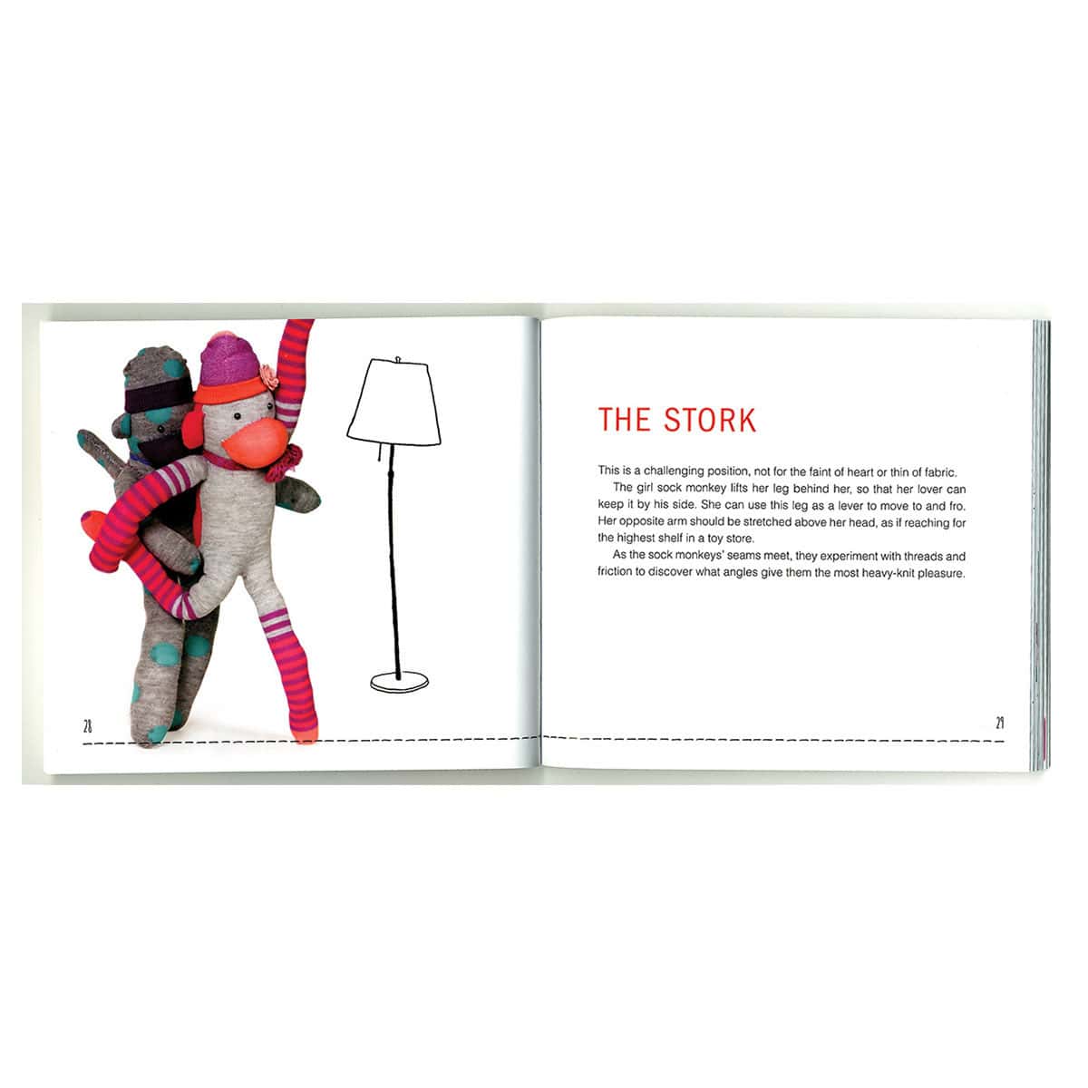 Buy Tantric Sex Positions for Your Naughty Little Monkey Sock Monkey Kama Sutra book for her.