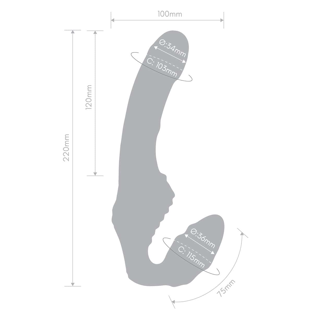 Buy a Together Strapless Vibe vibrator.