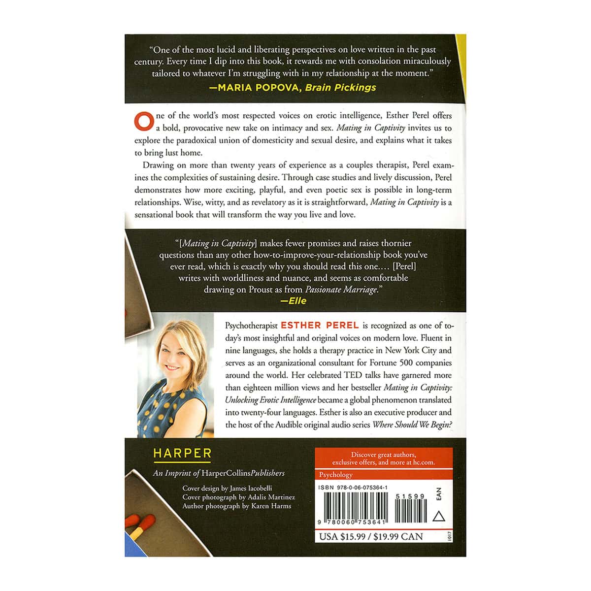 Buy Unlocking Erotic Intelligence Mating in Captivity book for her.