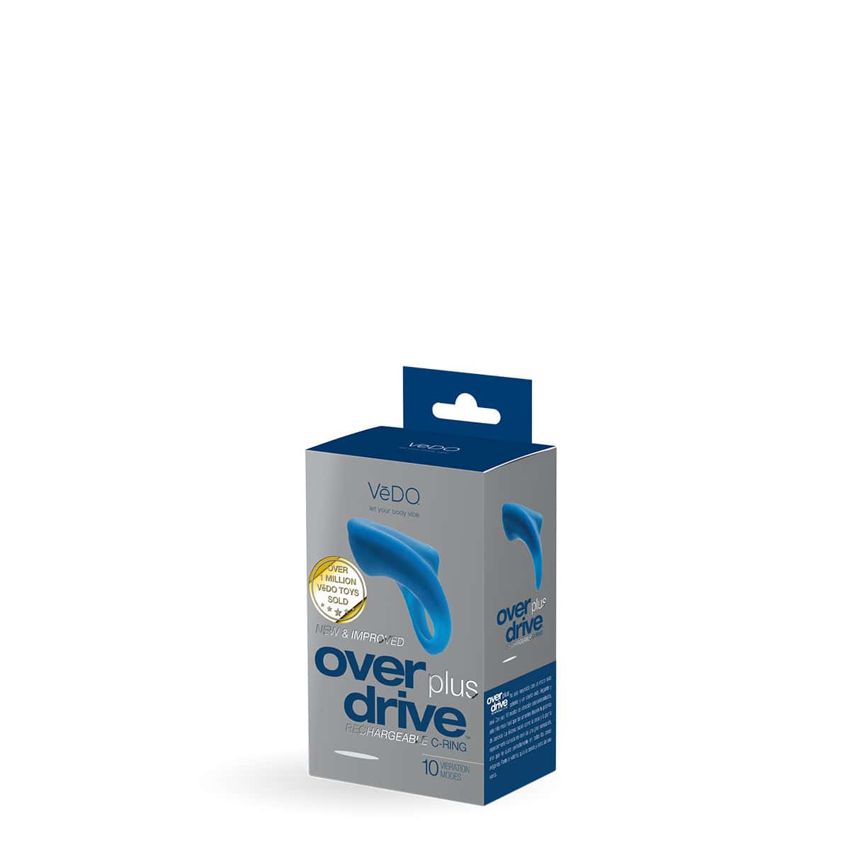 Buy a VeDO Overdrive PLUS Vibrating C-Ring  Midnight Madness vibrator.