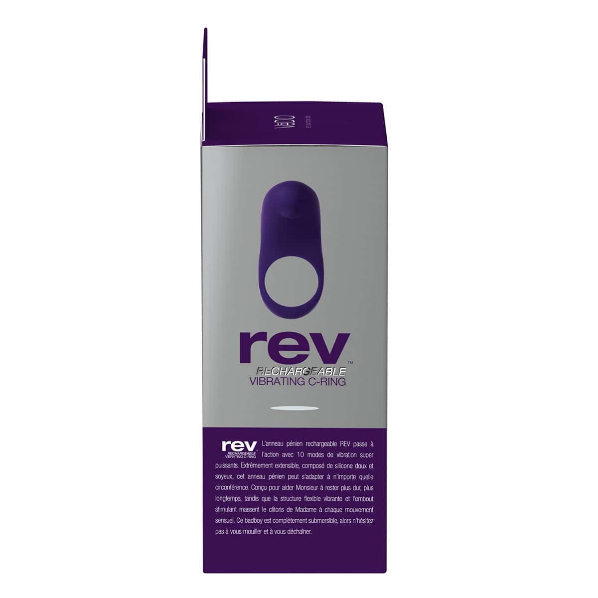 Buy a VeDO Rev Vibrating C-Ring  Purple vibrator.