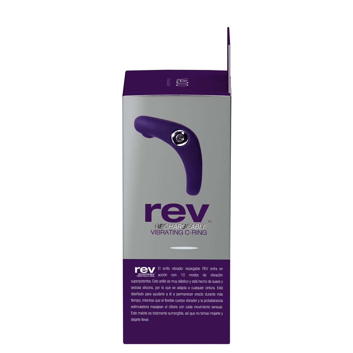 Buy a VeDO Rev Vibrating C-Ring  Purple vibrator.