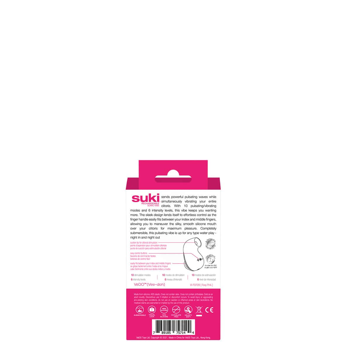Buy a VeDO Suki Sonic Vibe  Pink vibrator.