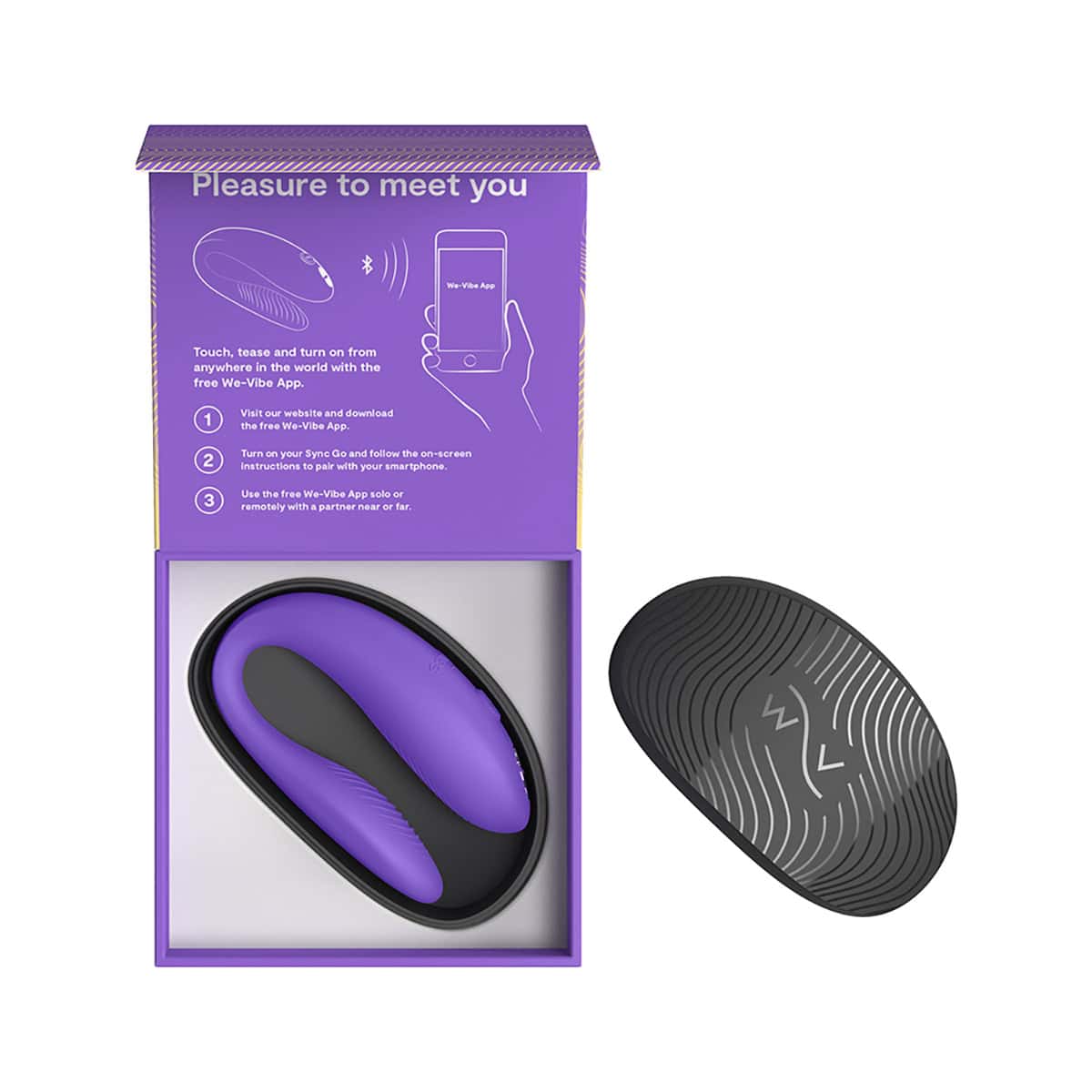 Buy a WeVibe Sync Go Light Purple vibrator.