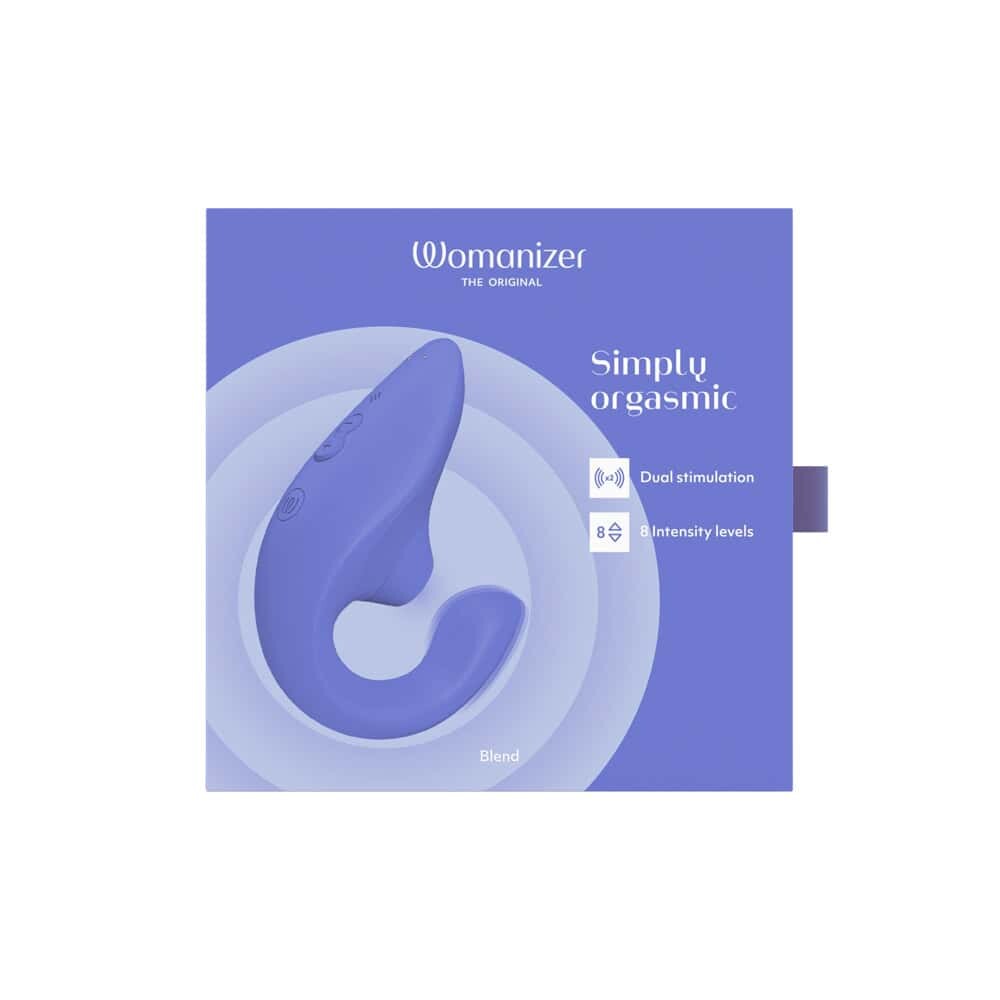 Buy a Womanizer Blend Vibrant Blue vibrator.