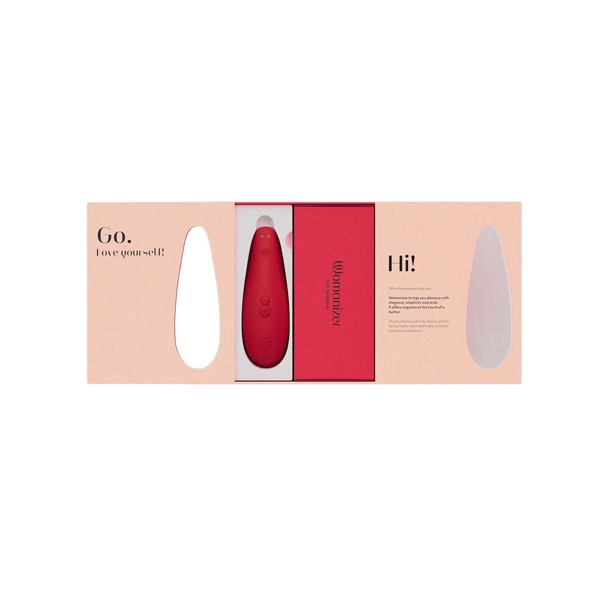 Buy a Womanizer Classic 2 Marilyn Monroe Special Edition  Vivid Red vibrator.