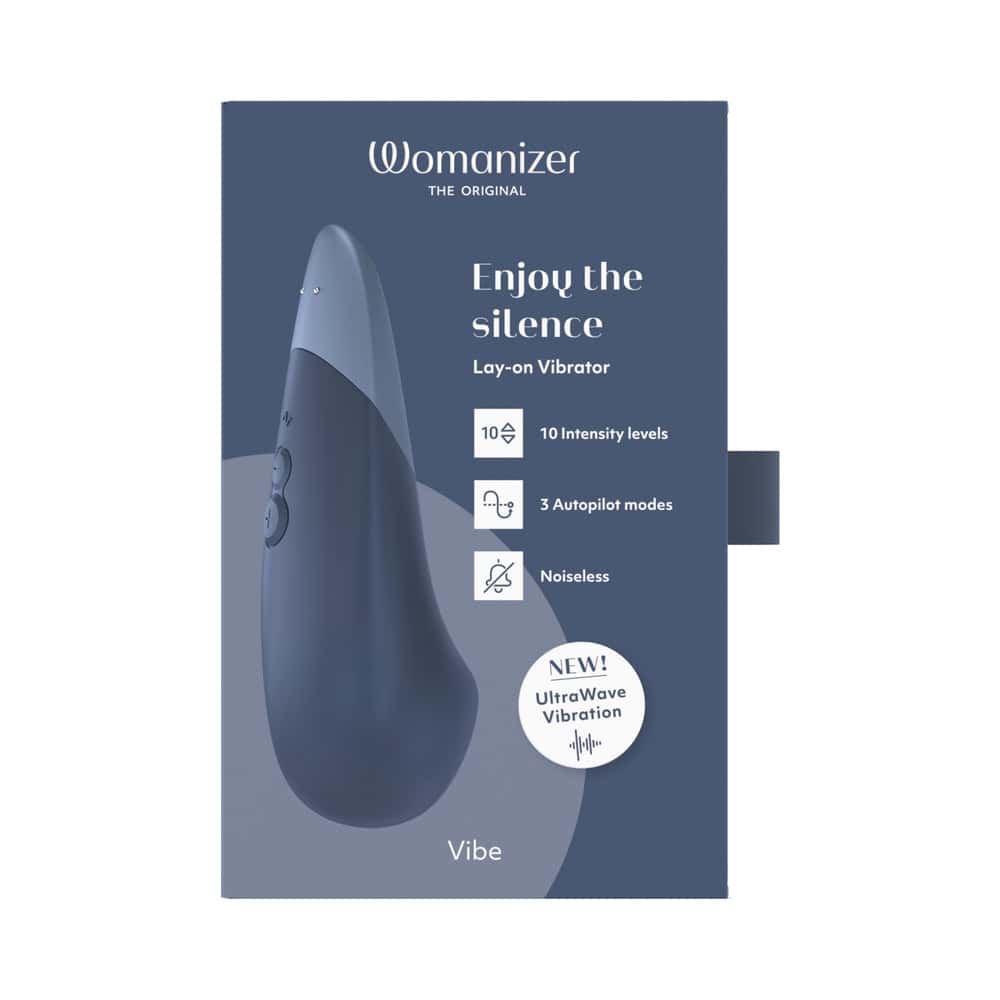 Buy a Womanizer Vibe Dark Blue vibrator.