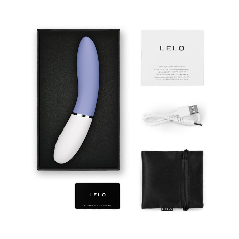 Buy a LELO LIV 3 App G-Spot Vibrat Powder Blue vibrator.