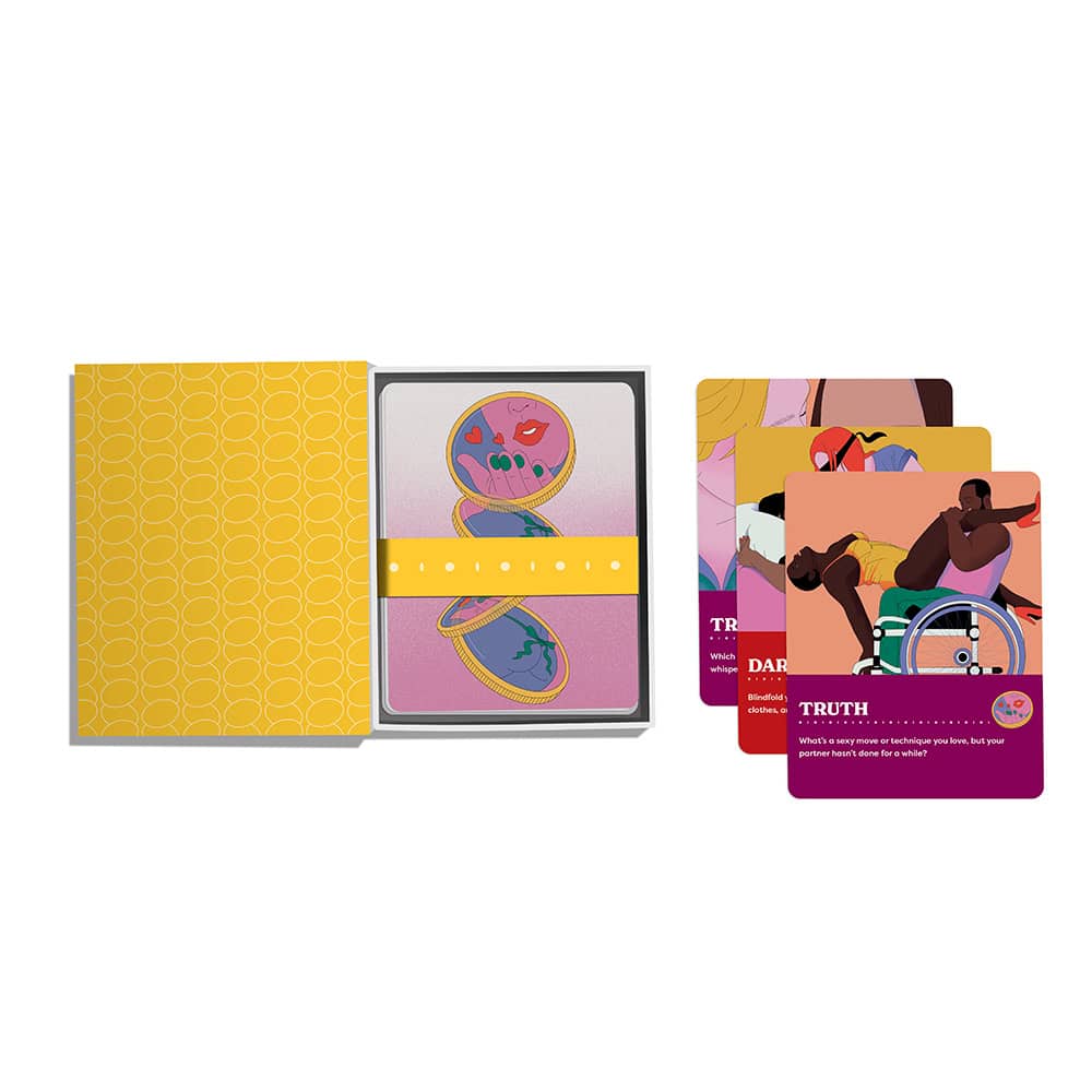 Buy  Truth or Dare   Heads or Tails A Sexy Game of Chance book for her.