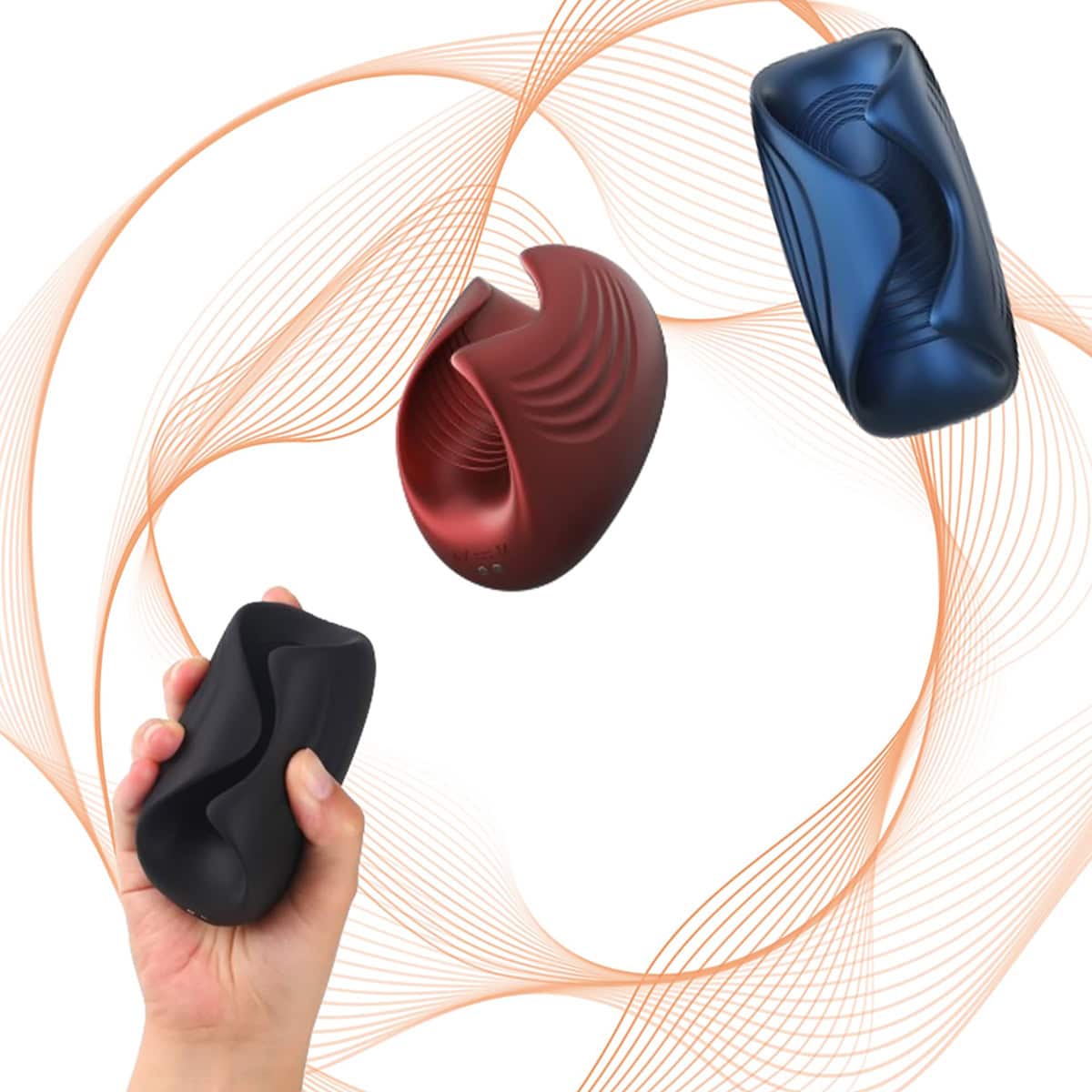 Buy a MAN WAN Sub One Vibr Masturbator Red vibrator.