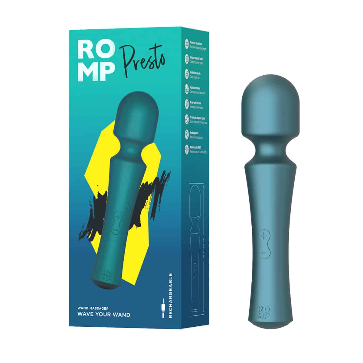 Buy a ROMP PrestoWand Vibrator vibrator.