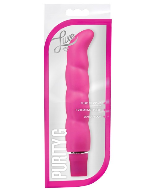 Shop Blush Luxe Purity G Silicone Vibrator - Pink online