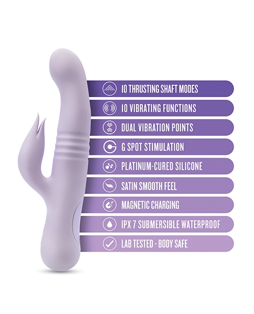 Shop Blush Rylee Rabbit Vibrator - Lavender