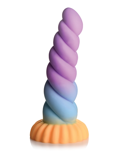 Order Creature Cocks Unicorn Silicone Dildo - Multi Color online
