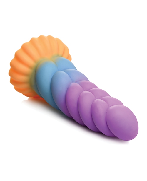 Buy Creature Cocks Creature Cocks Unicorn Silicone Dildo - Multi Color