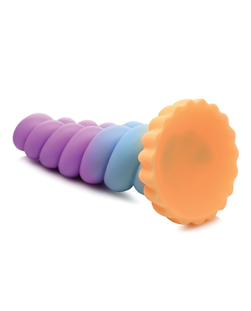 Shop Creature Cocks Unicorn Silicone Dildo - Multi Color