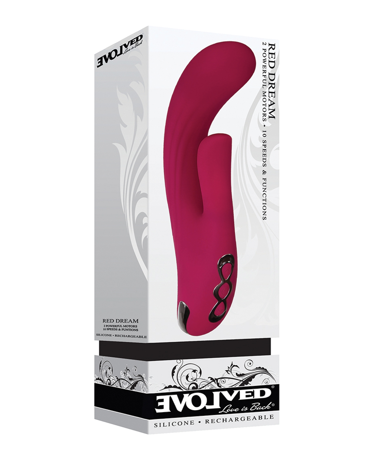 Shop Evolved Red Dream Dual Stim - Burgundy online