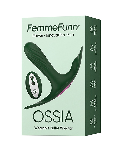 Shop Femme Funn Ossia Wearable Vibrator - Dark Green online