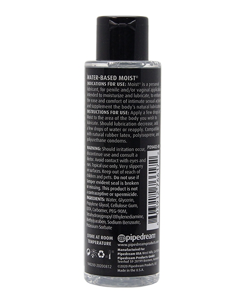 Order Moist Backdoor Formula Water-Based Personal Lubricant - 4.4 oz online