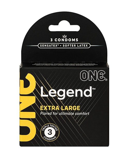 Shop One The Legend XL Condoms - Box of 3 online
