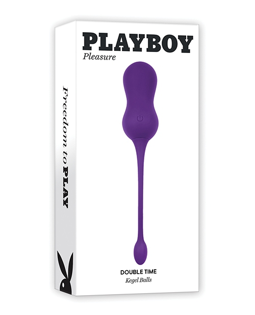 Shop Playboy Pleasure Double Time Kegel Balls - Acai online