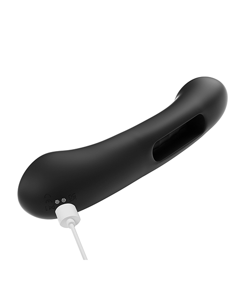 Tempo Pressure Sensing App-Controlled Flapping Vibrator - Black for sale